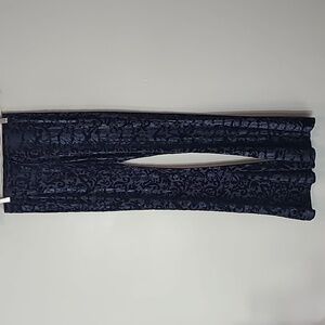 Velvet flare pants Whimsigoth‎ Burnout New Size Small Fairy Grunge Y2K